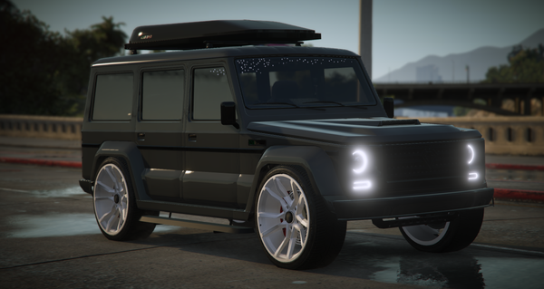 Lore Friendly Dubsta Custom SUV mod for FiveM servers with realistic detailing