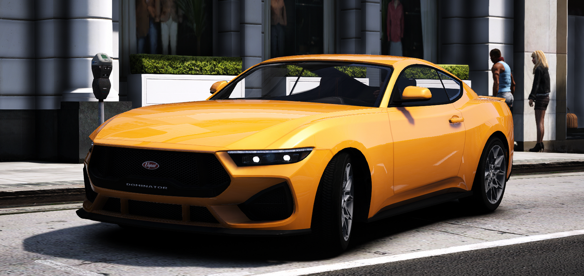 Lore Friendly Vapid Dominator GT DCL car mod for FiveM servers