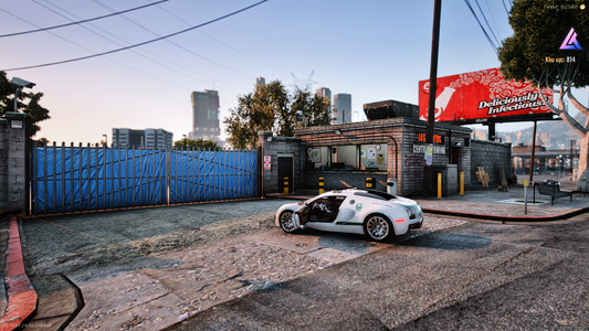 Front view of Los Santos Central Towing MLO