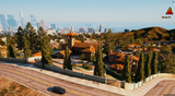 Exterior view of New Mafia Mansion MLO for FiveM RP servers