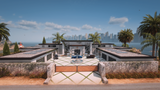 Mafia Mansion FiveM map mod front exterior view