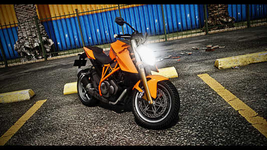 Front view of Maibatsu Superbaron R900 mod for FiveM