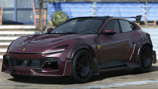 Mansory Ferrari Purosangue GTA V FiveM Mod