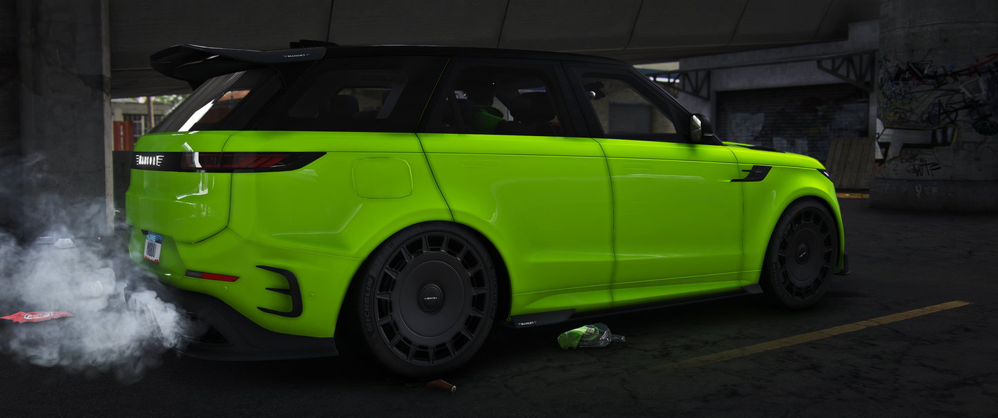 Mansory Range Rover 2024 GTA V FiveM vehicle mod in high resolution