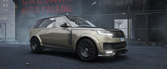 Mansory Range Rover mod for FiveM with luxury detailing