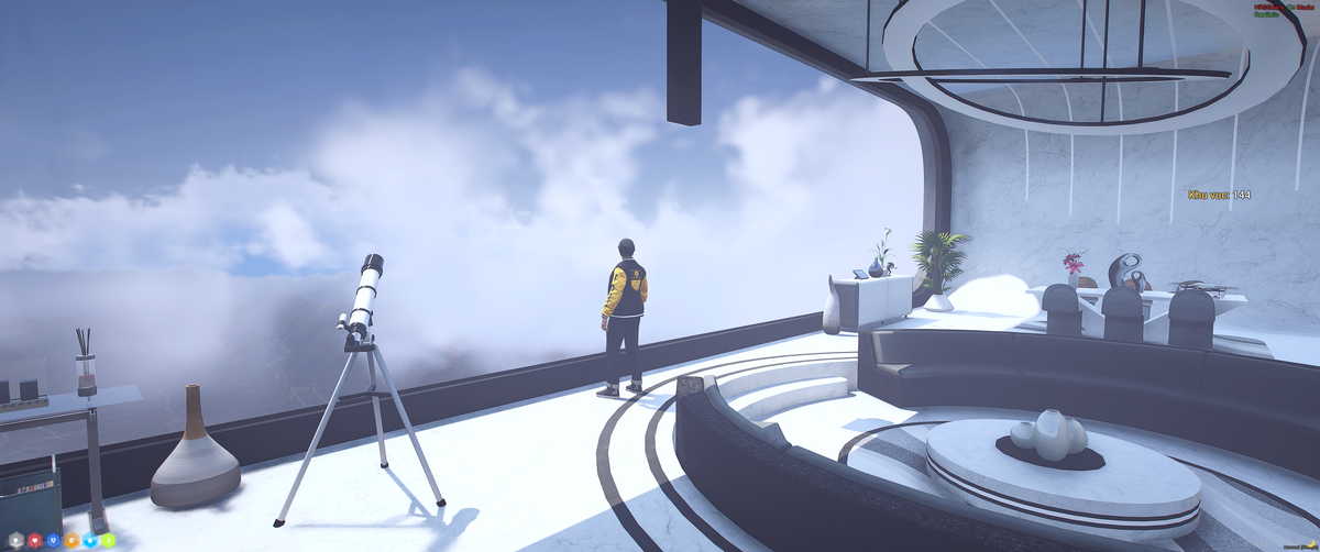 MAP Futurist House FiveM Mod Main View