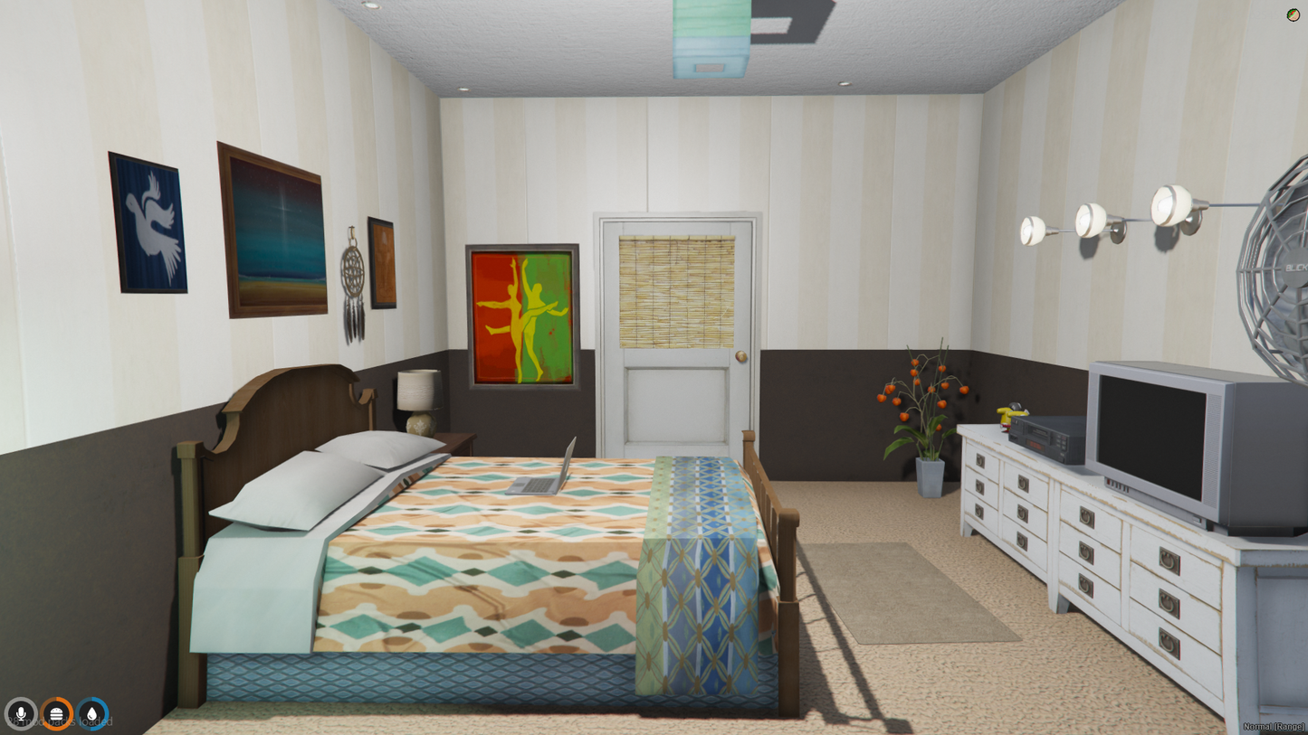 Hallway design of building 4
