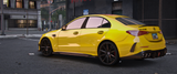 Mercedes C63s 2024 GTA V FiveM vehicle mod in high resolution