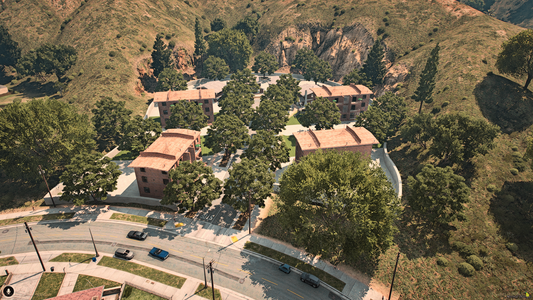 Mirror Park Hood exterior overview