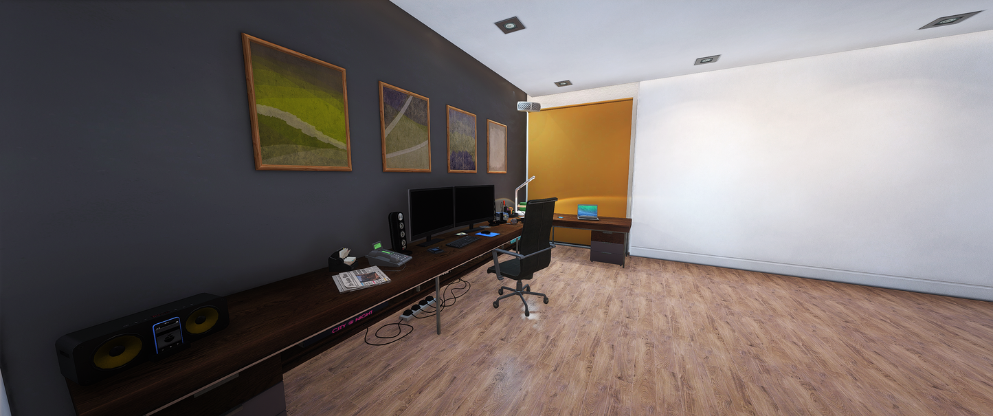 Dining area interior of Apartment Mansion PlayBoy in FiveM