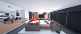 Kitchen area of Apartment Mansion PlayBoy MLO interior
