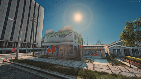 MLO Gang House Brouge Avenue FiveM Mod Main View