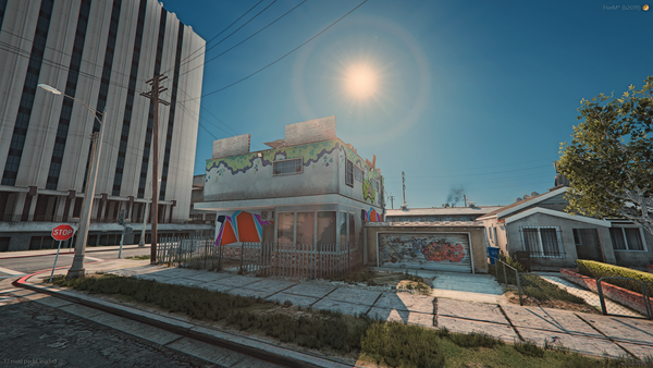 MLO Gang House Brouge Avenue FiveM Mod Main View