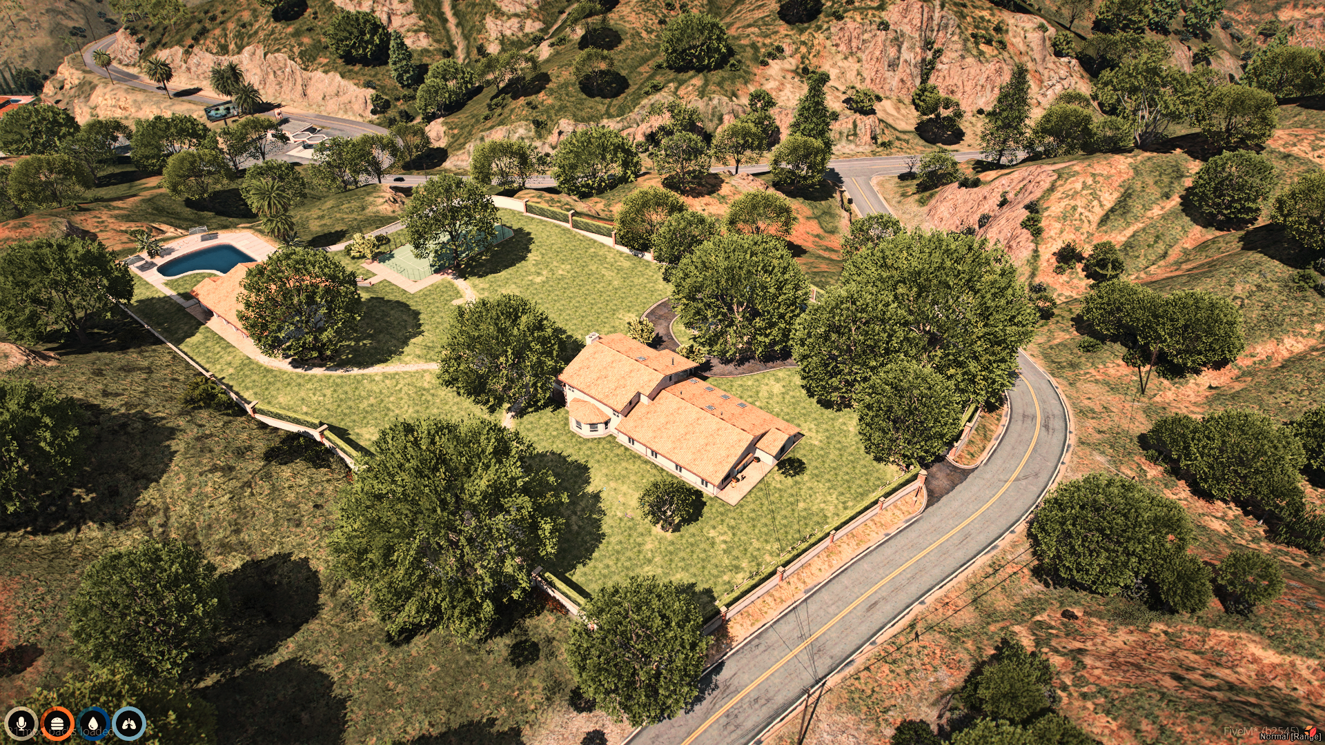 [MLO] Open Interior MANSION 14 front entrance view with detailed textures