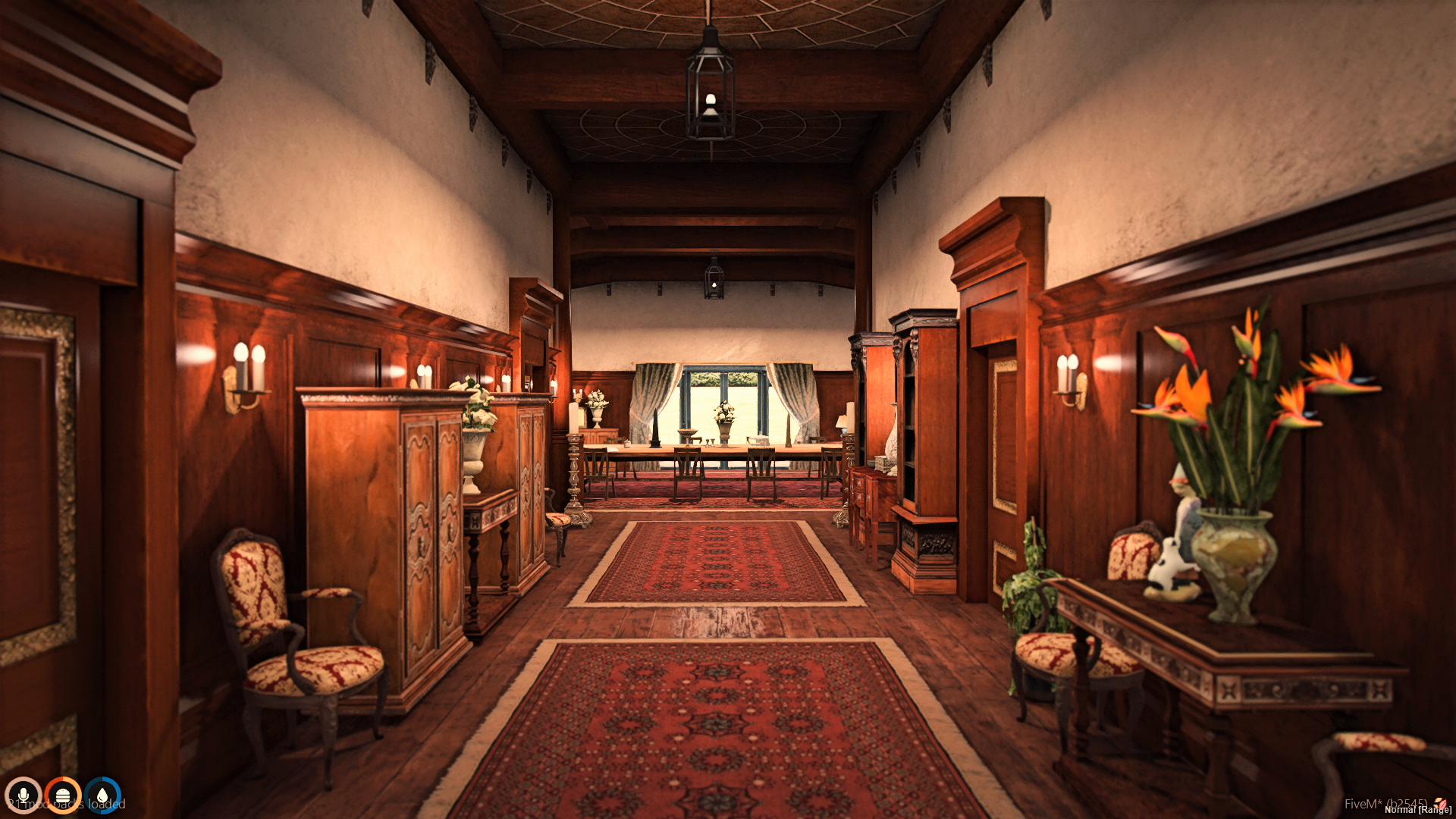 [MLO] Mansion 14 study room with high-definition details and lighting effects
