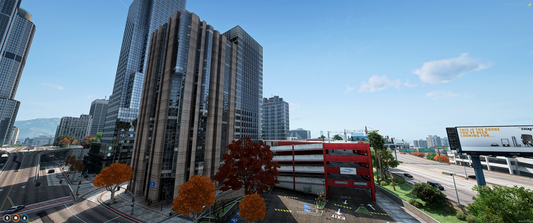 Maypole Apartments exterior view in FiveM