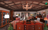 Corridor view of [MLO] Open Interior Rancho for FiveM