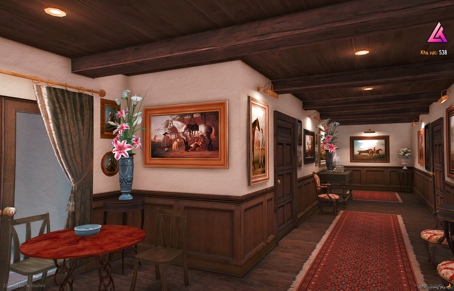 Close-up detail of textures in [MLO] Open Interior Rancho