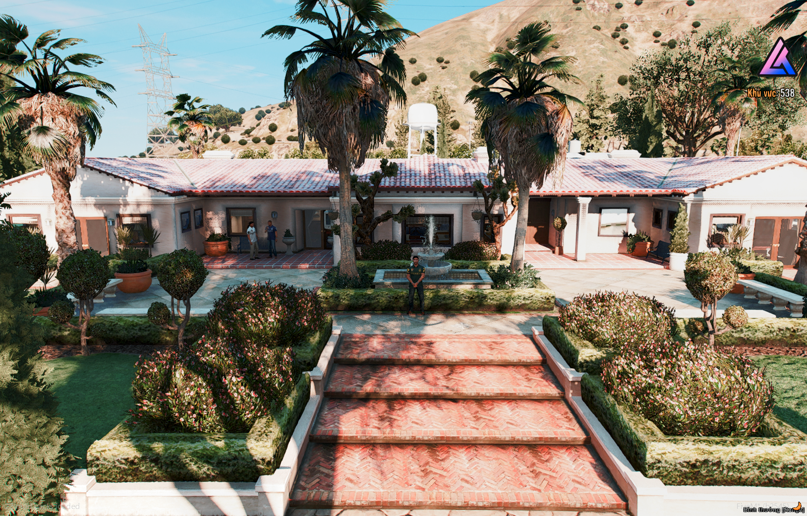 Kitchen area in [MLO] Open Interior Rancho for FiveM