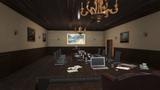 Corridor view of [MLO] PlayBoy Mansion interior