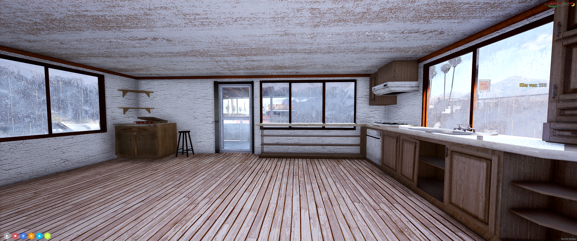 Living room design in [MLO] Sandys House for FiveM