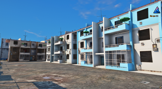 Modular Apartment exterior view for FiveM