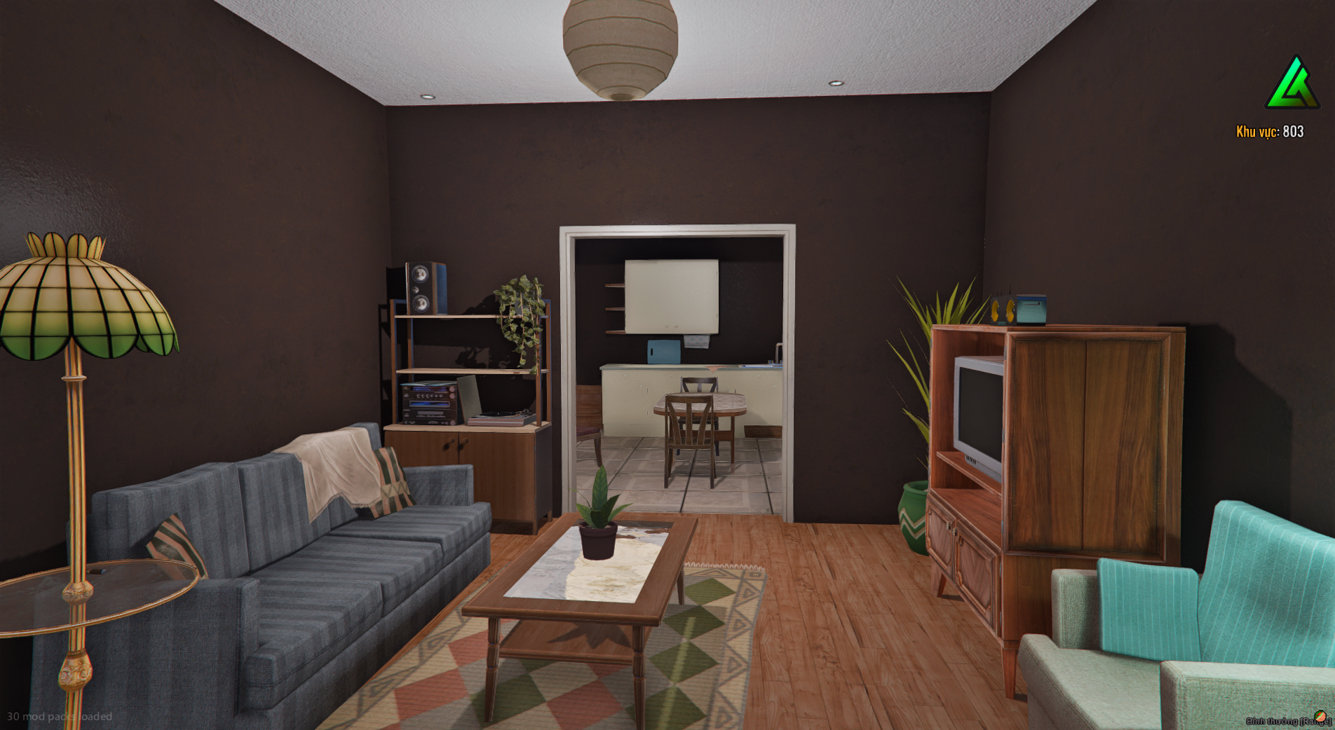 Modular Apartment staircase detail