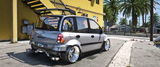 Side view of twin-turbo Multipla vehicle mod in FiveM