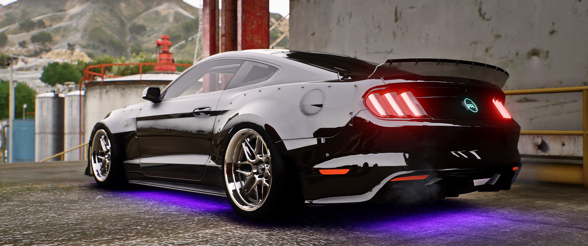 Ford Mustang GT RTR Widebody Kit for FiveM roleplay