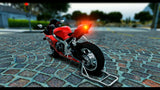 Rear view of Nathan's Custom CBR bike mod for FiveM interiors