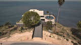 Ocean View Mansion FiveM map exterior view