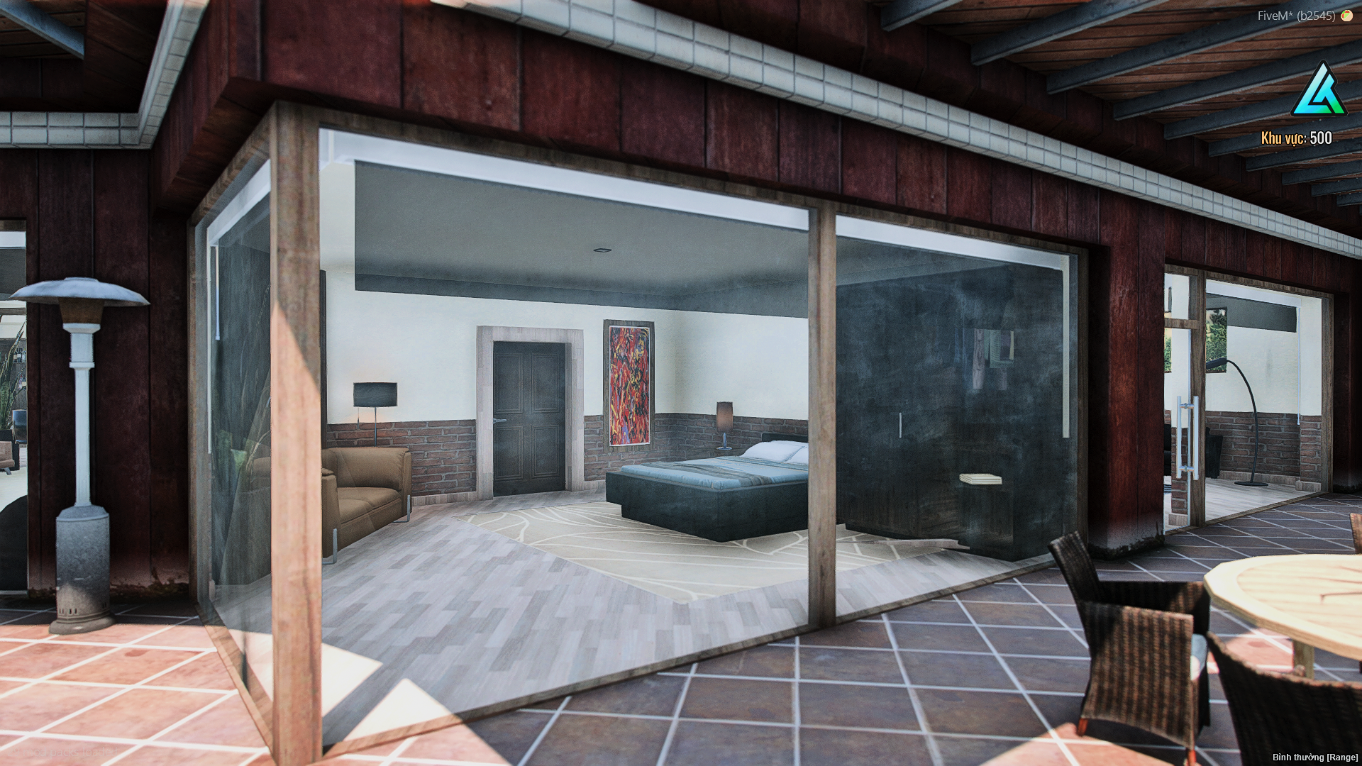 Main entrance of MANSION 03 interior mod