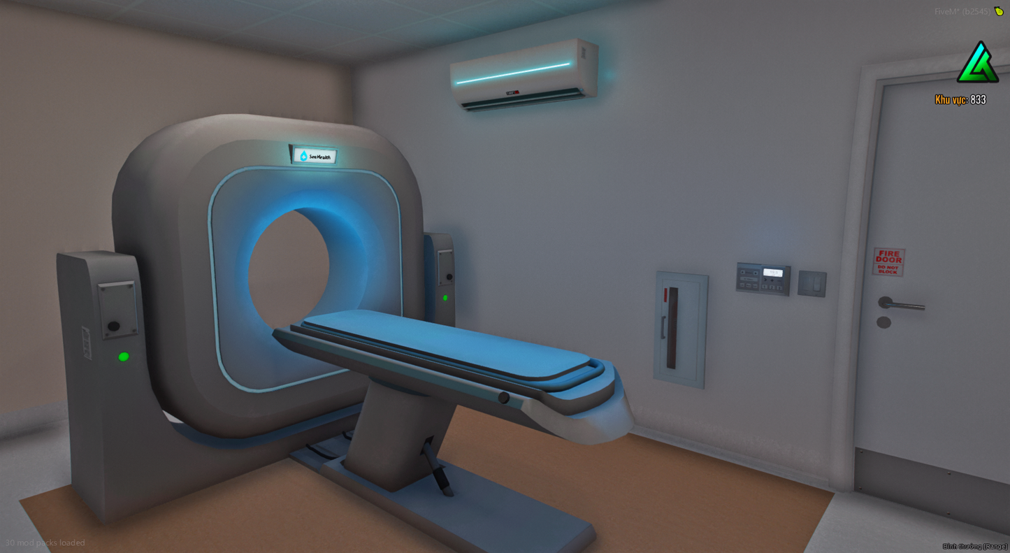 Pillbox Hospital emergency interior MLO for FiveM gameplay