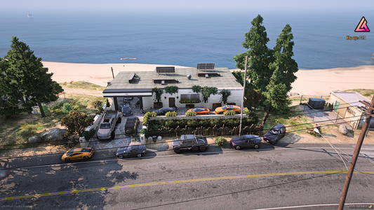 Main view of [MAP] Pilotis House