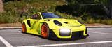 Debadged Porsche 911 GT-RSR Duke Dynamics FiveM mod front view