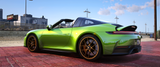 Porsche 911 Targa 4 GTS 2025 side view showcasing design