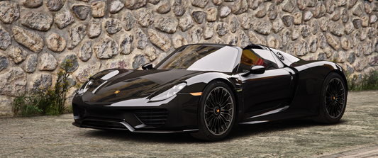 Porsche 918 Spyder [unlock] front view in-game