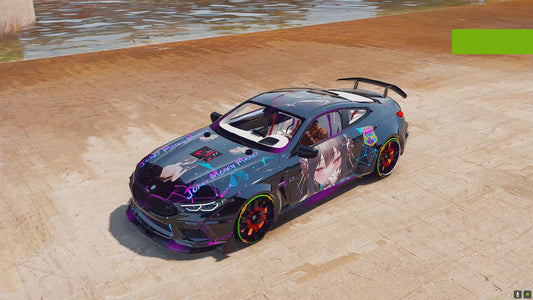 BMW M8 2NCS Joker Money Maker [Dinamic RGB Lights]