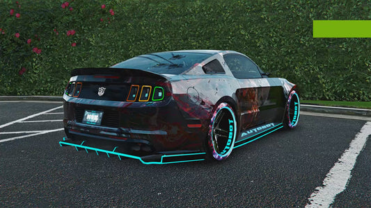 Ford Mustang Optimus Prime [Dinamic RGB Lights]