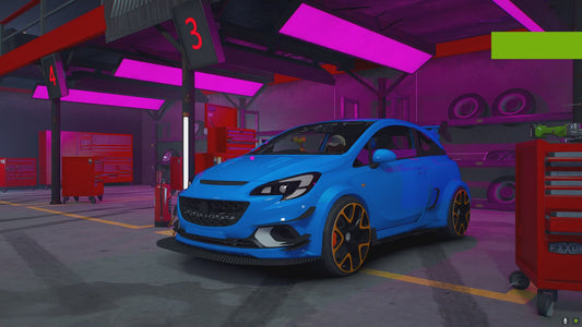 Vauxhall Corsa Widebody 2018 [Animated Lights]