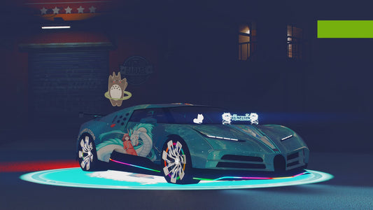 Bugatti Centodieci Totoro - Haku - Chihiro