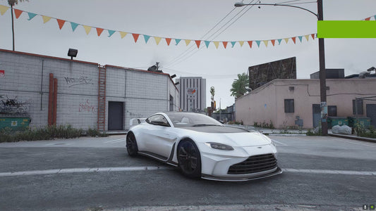 Aston Martin V12 Vantage 2022 Flying