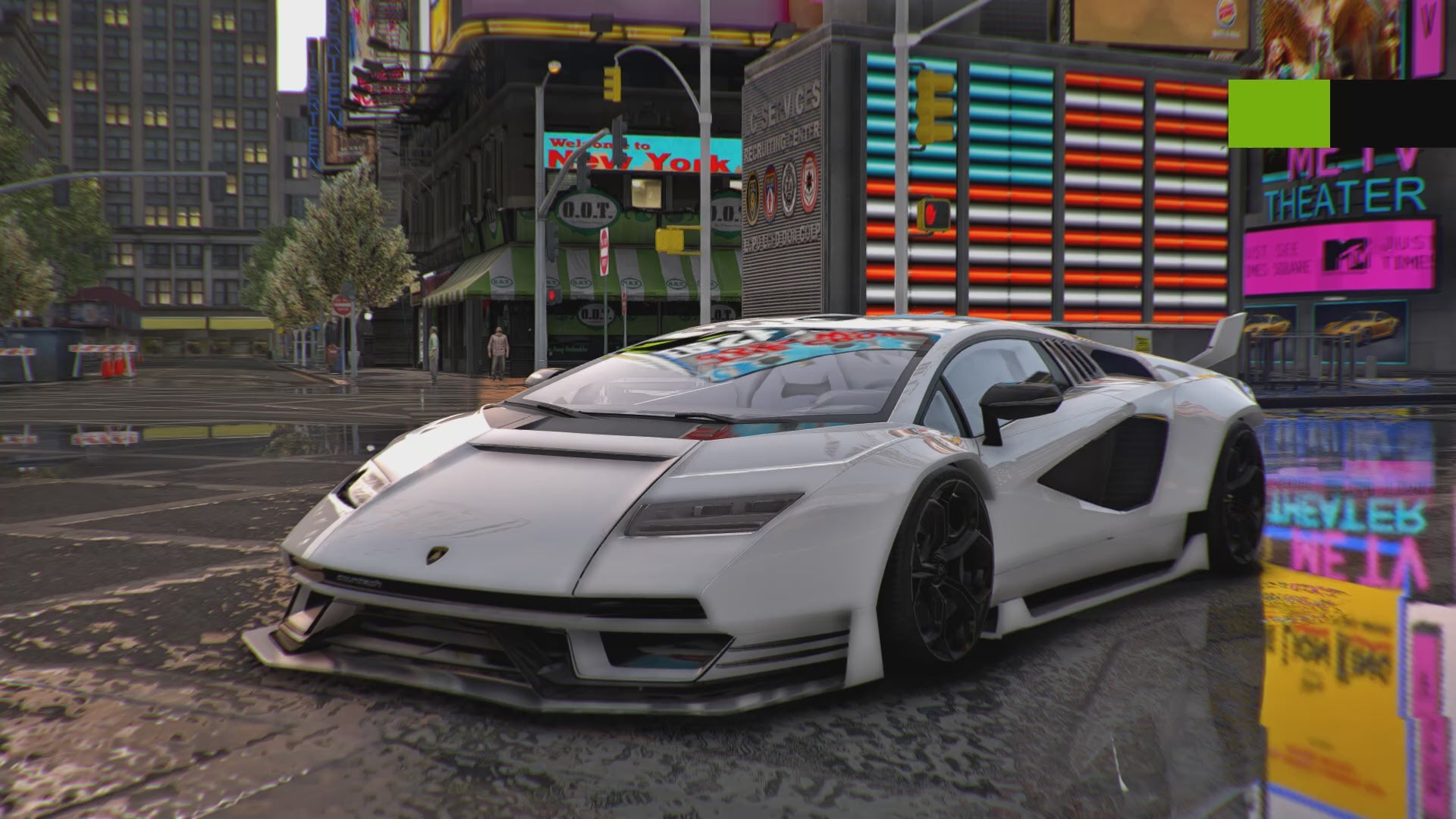 Lamborghini Countach 2022 LBWK Edition [Animated Lights] – Fivem Dealership