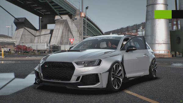 Audi RS4 Hycade Edition [Animated Lights] – Fivem Dealership