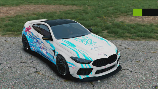 BMW M8 Widebody [Animated Lights]