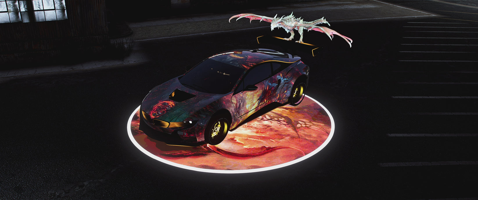 BMW i8 WB Dragon [Dinamic Lights] – Fivem Dealership