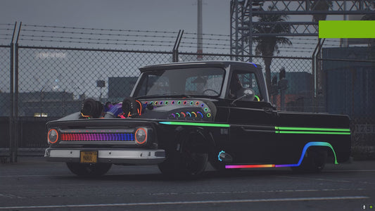 Chevrolet C10SS Rainbow [Dinamic RGB Lights]