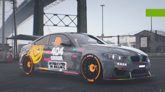 BMW M4 Liberty Walk [Dinamic RGB Lights]