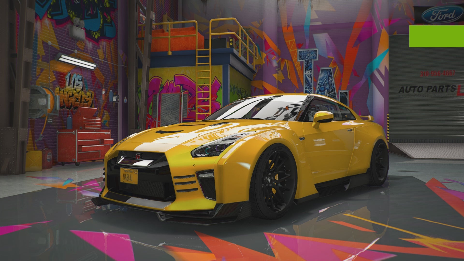 Nissan R35 Equalizer [Animated Lights] – Fivem Dealership