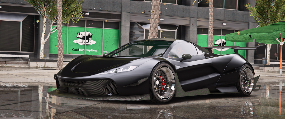 Lore Friendly Progen T20 FDR FiveM Mod Front View